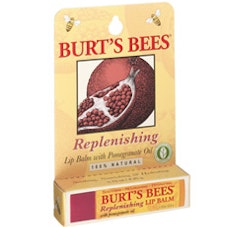 Burt's Bees Replenishing Lip Balm with Pomegranate Oil